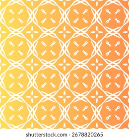 Padrão geométrico amarelo uniforme laranja para papel de parede têxtil digital e moderno