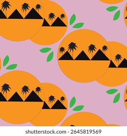 Seamless yellow paint textured patterns background
