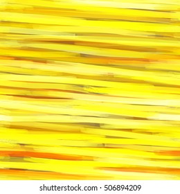 Seamless yellow texture. Horizontal golden stripes. Abstract vector pattern. Vector background