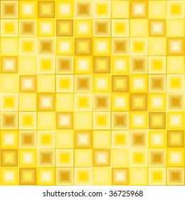 Seamless yellow tile pattern