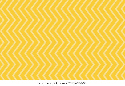 Patrón de chevron ondulado de zag zag amarillo sin soldadura