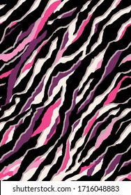 seamless zebra pattern, animal print.