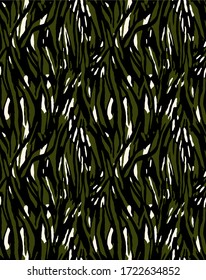 Seamless zebra pattern, animal print.