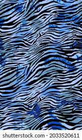Seamless zebra pattern, animal print.