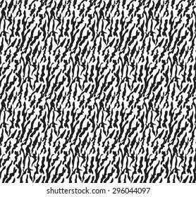 seamless zebra pattern black and white vector background