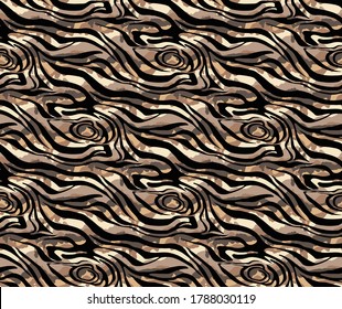 Seamless zebra pattern, camouflage print.