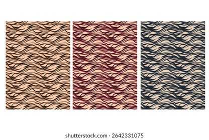 padrão de zebra sem costura, padrões de pele de animais exóticos sem costura, padrão de repetição de impressão de zebra, ilustração