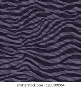 Seamless Zebra pattern for textile design / Vector illustration