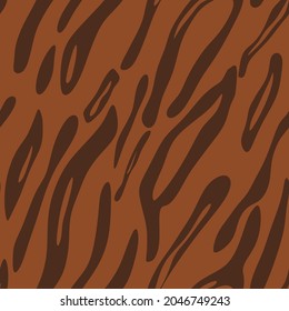 Seamless zebra pattern. Vector print.