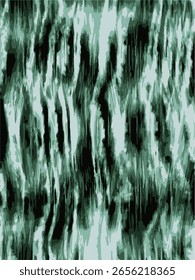 Seamless zebra skin pattern with isolated abstract hand drawn art wild leopard animal tiger skin 