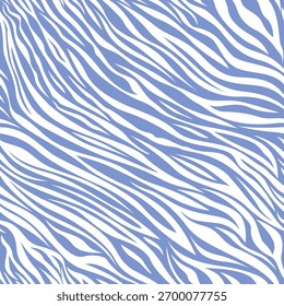 Seamless zebra stripe pattern in black and white, luxury animal print background for fashion textiles, fabric, streetwear, wallpaper, interior decor and modern surface design.