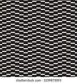 Seamless zig zag geometric pattern. Classic black and white chevron lines tiling.