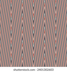 Seamless zig zag pattern. Chevron geometric texture. Simple graphic design element. Modern stylish endless swatch. Scrapbooking, room wallpaper, flyer, poster, web site backdrop. Vector illustration