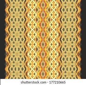Seamless zigzag abstract vector pattern