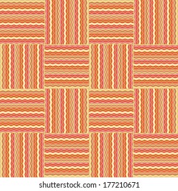 Seamless zigzag abstract vector pattern