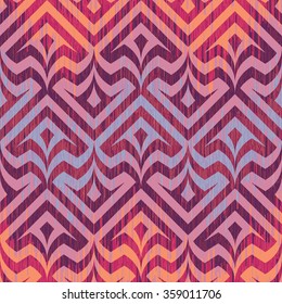 Seamless zigzag arrows vector background pattern tile
