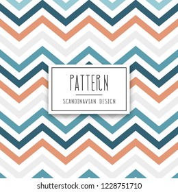 seamless zigzag, chevron background pattern, vector illustration