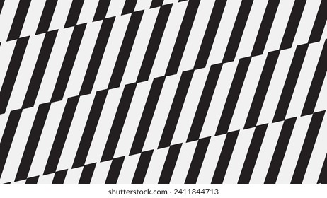 Seamless zig-zag pattern black vector background