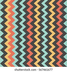 Seamless  Zigzag Pattern Vector