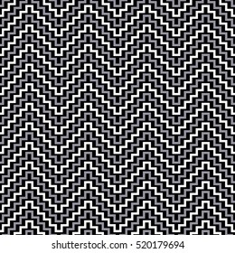 Seamless zigzag pattern. Vector illustration