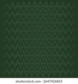 seamless zigzag triangles vector art. Abstract zigzag vector in green.