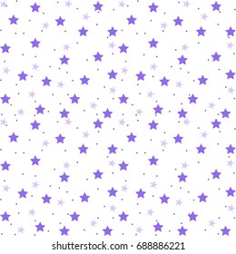 Seamlessly repeatable abstract pattern of stars / Modern Geometric Star Pattern background