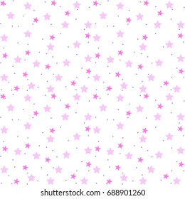 Seamlessly repeatable abstract pattern of stars / Modern Geometric Star Pattern background