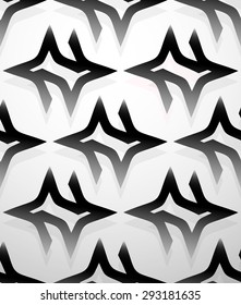 Seamlessly repeatable artistic pattern, background. Abstract vector.