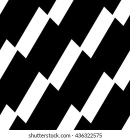 Seamlessly repeatable geometric pattern - Abstract monochrome background, texture