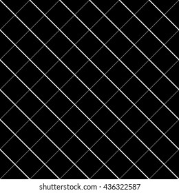 Seamlessly repeatable geometric pattern - Abstract monochrome background, texture