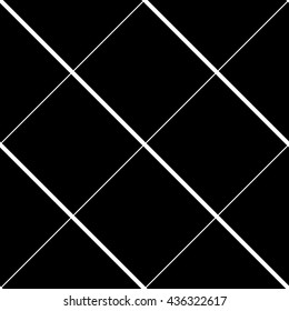 Seamlessly repeatable geometric pattern - Abstract monochrome background, texture