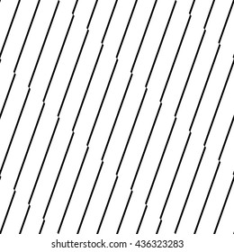 Seamlessly repeatable geometric pattern - Abstract monochrome background, texture