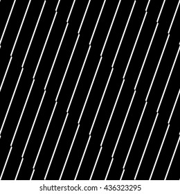 Seamlessly repeatable geometric pattern - Abstract monochrome background, texture