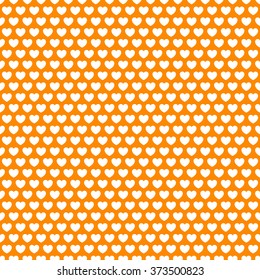 Seamlessly repeatable pattern, background with heart shapes