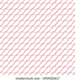Seamlessly repeatable shapes pattern, background, and texture. Vector