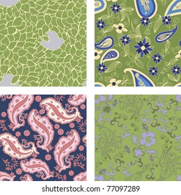 Seamlessly Repeating Fabric Patches