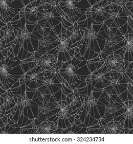 seamlessly tiling spiderweb pattern 