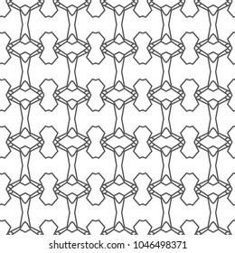 SeamlSeamless ess geometric ornamental vector patteral vector pa