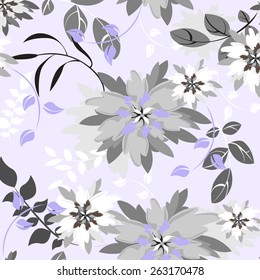 Seamples Flower illustration  Floral Pattern Texture Art