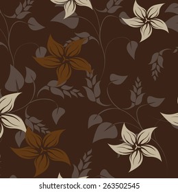 Seamples Flower illustration  Floral Pattern Texture Art
