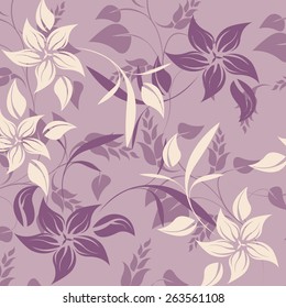 Seamples Flower illustration  Floral Pattern Texture Art