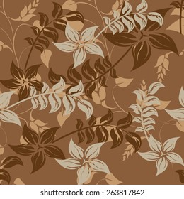 Seamples Flower illustration  Floral Pattern Texture Art