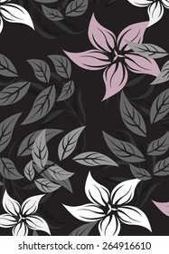 Seamples Flower illustration  Floral Pattern Texture Art