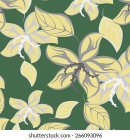 Seamples Flower illustration  Floral Pattern Texture Art