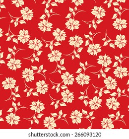 Seamples Flower illustration  Floral Pattern Texture Art