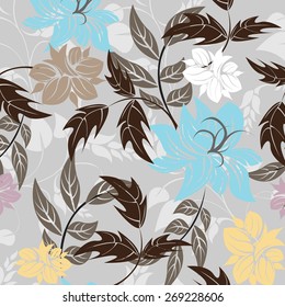Seamples Pattern Flower Vector Texture