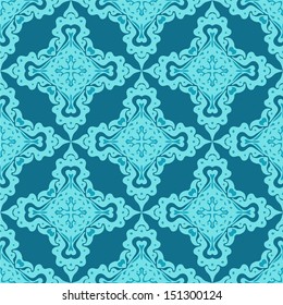 Seampless pattern victorian style vector icon