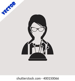 Seamstress icon.