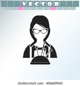Seamstress icon.