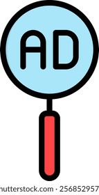 Search Ad Icon Element For Design